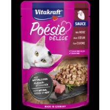 Vitakraft Poésie Déli Sauce - nedvestáp (szívvel) macskák részére (85g) macskaeledel