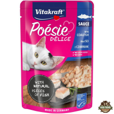 Vitakraft Poésie Delice Macska Alutasak Fekete Tőkehal 85g macskaeledel