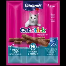 Vitakraft Vitakraft Cat Stick Mini - jutalomfalat (lazac,pisztráng) macskák részére (3x6g) jutalomfalat kutyáknak