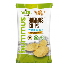 Vital humusz chipsz tengeri sóval 65 g előétel és snack
