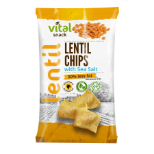Vital lencse chips tengeri sóval 65 g előétel és snack