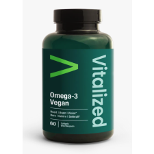 Vitalized Vitalizált Omega-3 vegán, hínárolaj, 60 lágyzselatin kapszula  Étrend-kiegészítő gyógyhatású készítmény