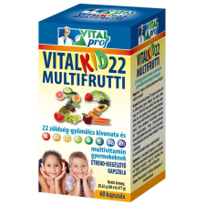  Vitalkid22 Multifrutti kapszula 60x vitamin és táplálékkiegészítő