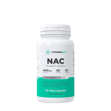 VITAMIN360 NAC 600 mg - N-acetil-L-cisztein (30 Veg Kapszula) vitamin és táplálékkiegészítő