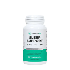 VITAMIN360 Sleep Support - Melatonin tartalmú alvást támogató komplex (60 Kapszula) vitamin és táplálékkiegészítő