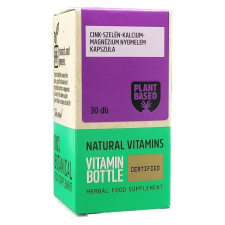 Vitamin Bottle cink-szelén-kalcium-magnézium kapszula 30db vitamin és táplálékkiegészítő