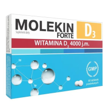Vitamin D3 Forte Molekin Erőteljes étrend-kiegészítő - 60 tabletta vitamin és táplálékkiegészítő