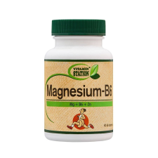  VITAMIN STATION MAGNÉZIUM B6 60 DB vitamin és táplálékkiegészítő