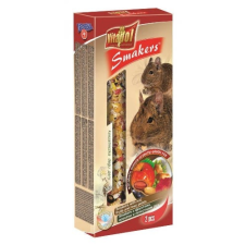 Vitapol Smakers rúd (gyümölcs,mogyoró,rózsa) - prémium duplarúd - degu részére (90g) kisállatfelszerelés