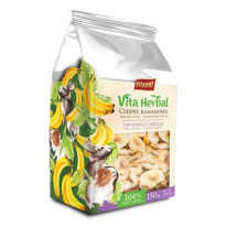 [] Vitapol Vita Herbal Kisállatoknak Banán Chips 150g vitamin, táplálékkiegészítő rágcsálóknak