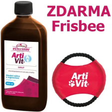 Vitar Veterinae Artivit sirup 500 ml + frisbee hračka pro psy vitamin, táplálékkiegészítő kutyáknak