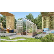 VITAVIA GARDEN üvegház VITAVIA VENUS 6200 PC 4 mm ezüst színű LG267 kerti tárolás