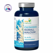 Viva Natura Okinawai korall kalcium kapszula vitamin és táplálékkiegészítő