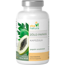  VIVA NATURA ZÖLD PAPAYA KAPSZULA 60DB gyógyhatású készítmény