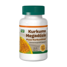 Viva Natura Zöldvér Kurkuma Megadózis plusz kurkuminnal kapszula 90db vitamin és táplálékkiegészítő