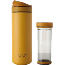 VIVA SCANDINAVIA Recharge Anytime 460 ml, mustársárga termosz