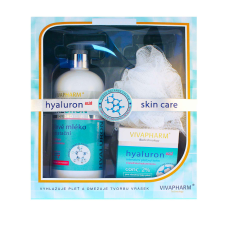 Vivaco Hyaluron Acid Care SET (Face Cream 50ml + BL 400ml + Massage Cloth) kozmetikai ajándékcsomag