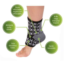 Vivafit AFT-H006 M méret (21-29 cm) fekete mágneses-turmalinos bokaszorító gyógyhatású készítmény