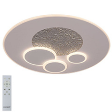 Vivalux Alis Mennyezeti LED lámpa (64W - 3679 lm) távirányítóval, változtatható színhőmérséklet világítás