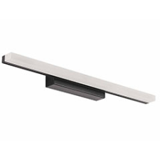 Vivalux Tükörvilágító lámpa: Dafne oldalfali LED lámpatest (12W) fekete, természetes fehér, IP20 világítás