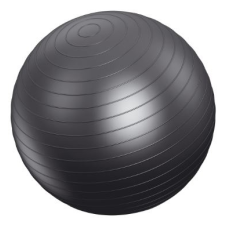 Vivamax Gimnasztikai labda, Fitnesz labda 45 cm GYVGL45 gyógyászati segédeszköz
