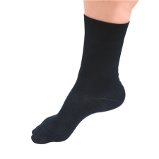 Vivamax SilverSocks Long ezüstszálas zokni fekete 43-45 gyógyászati segédeszköz