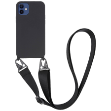 Vivanco Necklace Smartphone-Kette Apple iPhone 12 mini tok fekete (NECKCVVIPH12MBK) (NECKCVVIPH12MBK) - Telefontok tok és táska