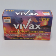 Vivax yte forte kapszula 45 db vitamin és táplálékkiegészítő