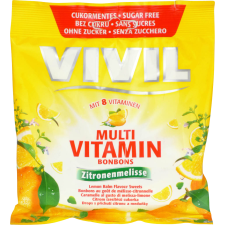 Vivil A. Müller GmbH &amp; Co. KG Vivil Multivitaminos cukorka citromfű 60g csokoládé és édesség