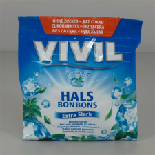 Vivil Vivil extra erős borsmentás cukorka 60 g reform élelmiszer