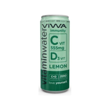Viwa vitaminvíz Viwa Immunity C555+D Zero sugar 330ml +50Ft betétdíj reform élelmiszer