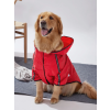 Vízálló, kapucnis kutya esőkabát, S-es