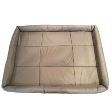 Vízálló kisállat fekhely kennelbe/kutyaketrecbe/autóba, szürke, XL (70 x 100 cm) szállítóbox, fekhely kutyáknak