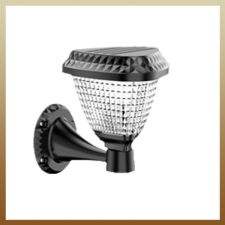  Vízálló napelemes oszlop lámpa KE-1125 kültéri világítás