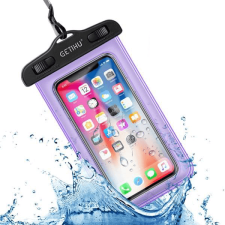 Vízálló telefontok (lila) tok és táska