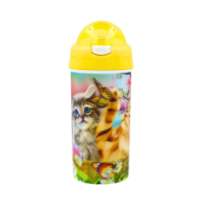 Vizes palack gyermek cica modellnek 500ml babaétkészlet