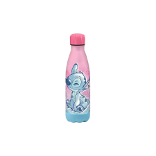  Vizes palack Stitch, Soft touch, 500 ml, Többszínű kulacs, kulacstartó