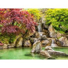  Vízesés sziklák tapéta, 400 x 250 cm tapéta, díszléc és más dekoráció