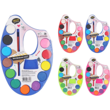  Vízfesték 12 Szín + Ecset 110283250 kréta, festék és papír