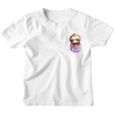  Vízfestmény Zsebminta Lajhár - Gyerek Póló gyerek póló