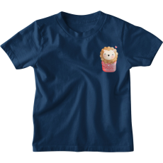  Vízfestmény Zsebminta Oroszlán - Gyerek Póló