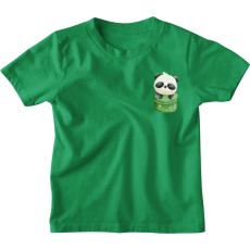  Vízfestmény Zsebminta Panda - Gyerek Póló