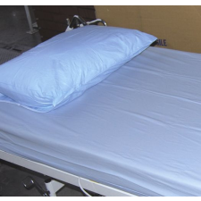 Vízhatlan ágyvédő PVC fehér lepedő 130x200 cm gyógyászati segédeszköz