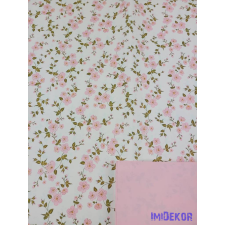  Vízhatlan mintás ív 70x100cm - Barackvirágos - Babarózsaszín dekorációs kellék