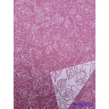  Vízhatlan mintás ív 70x100cm - Karcos Rózsás - Mályva dekorációs kellék