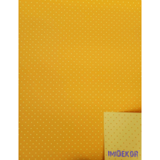  Vízhatlan mintás ív 70x100cm - Pöttyös Kétoldalú - Napsárga-Sárga dekorációs kellék
