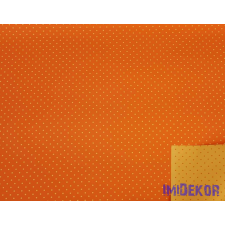 Vízhatlan mintás ív 70x100cm - Pöttyös Kétoldalú - Narancssárga-Napsárga dekorációs kellék