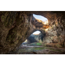  Vlies Fotótapéta - Magnificent cave view - 375x250 cm tapéta, díszléc és más dekoráció