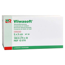  Vliwasoft nemszőtt sebfedő lap 6 rétegű, steril gyógyászati segédeszköz