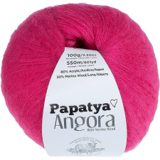 VLNIKA BELLATEX Angora Merino Papatya 100 g - 4060 rózsaszín rövidáru